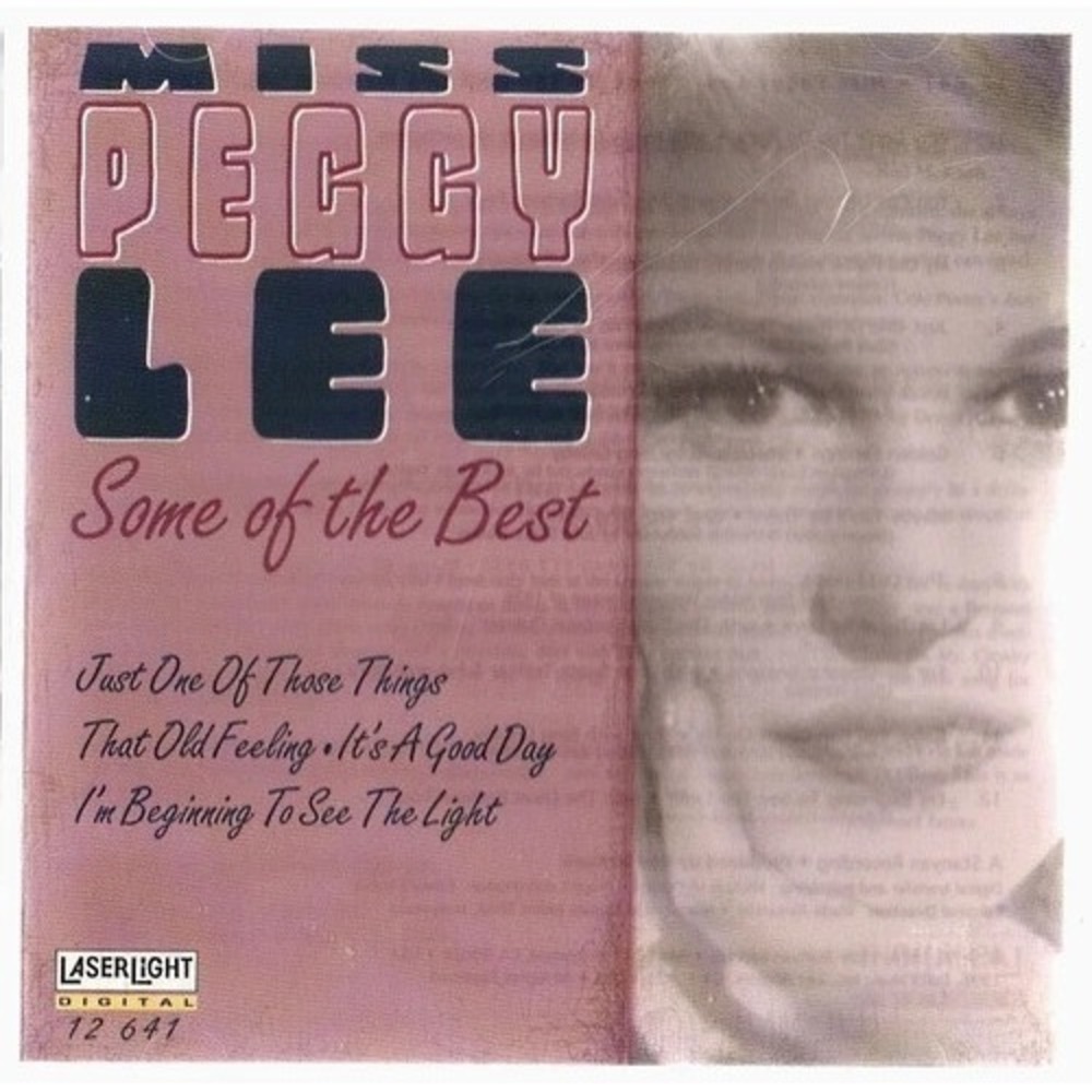 Miss Peggy Lee – Some Of The Best CD 1996 Jazz - Disc Very Good